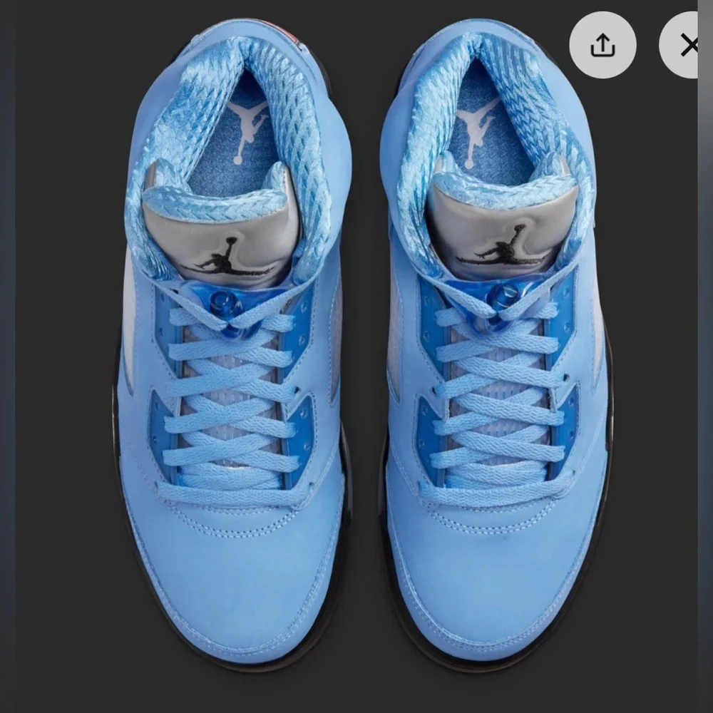 ❌SOLD❌ Nike Air Jordan 5 Retro “UNC” sneakers, New in Box, M13 - Picture 4 of 9